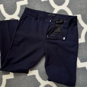 ZARA Classic sleek cut navy Pants size medium